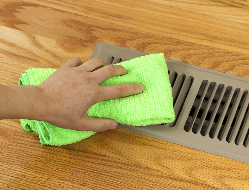 Heat register- winterize your home